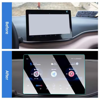 Pelindung Layar Sentuh Navigasi Mobil Kaca Tempered untuk Aksesoris BYD Seagull