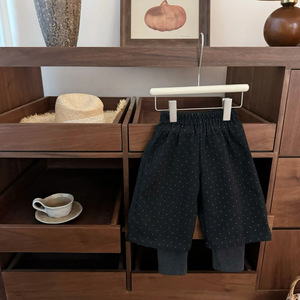Tongxingyuan Baby Girls Harem <b>Pants</b> Fleece <b>Lined</b> Woolen Breathable Casual <b>Pants</b> - Product Image 4