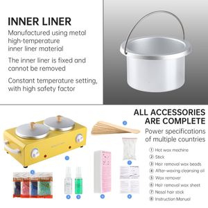 Nueva Máquina Calentadora <span class=keywords><strong>de</strong></span> Cera para Depilación, Cera Caliente, Cera <span class=keywords><strong>de</strong></span> Miel, Lacre y Moxibustión - Product Image 5