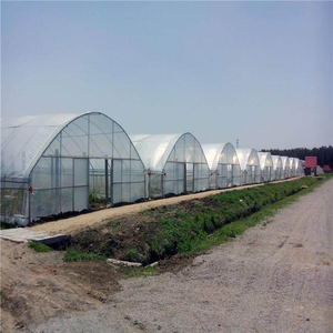 Haute Production Agriculture Concombre Plantation Intelligent Film Single Span Green House Avec Système D'ombrage - Product Image 2