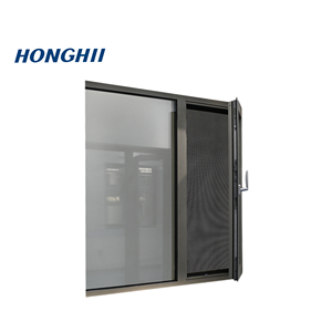 75 Series hiện đại nhôm cử<span class=keywords><strong>a</strong></span> sổ cử<span class=keywords><strong>a</strong></span> sổ kiểm soát côn trùng Swing phong cách với Low E kính và phá vỡ nhiệt khung hợp kim nhôm - Product Image 2