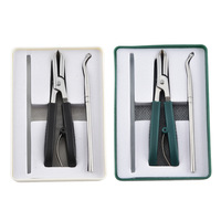 Coupe-ongles transfrontalier à ouverture large avec pointe inclinée, anti-éclaboussures haut de gamme, à rainure blindée simple, pour ongles épais