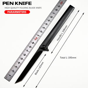 Couteau pliant WINLEE de qualité industrielle en acier 440C, couteau de <span class=keywords><strong>camping</strong></span>, facile à transporter, outil de coupe tranchant, OEM disponible - Product Image 6