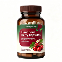 Hoogwaardig Vitexin Hawthorn Berry Extract Poeder Hawthorn Fruit Extract Hawthorn Extract 10:1 Hawthorn Berry Capsules