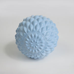 화이 수동 마사지 롤러 볼 셀프 마사지기 라크로스 볼 등 마사지 도구, 근육통 및 관절 통증 완화용 - Product Image 2