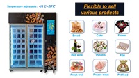Máquina Expendedora de pan refrigerado para panadería, para pastel, máquina expendedora de pan francés
