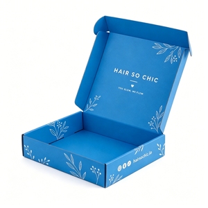 Custom Logo Printed Luxury Kraft Paper Corrugated Mailer Boxes Eco Friendly Foldable Clothing Product Packaging <b>Shipping</b> <b>Box</b> - Product Image 4