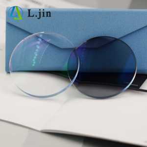 Lentes Fotocromáticas Giratorias L.Jin 1.60 <span class=keywords><strong>MR</strong></span>-<span class=keywords><strong>8</strong></span> PGX, Lentes Asféricas de Visión Única con Filtro de Luz Azul, Lentes Ópticas de Resina con Protección UV420 - Product Image 2