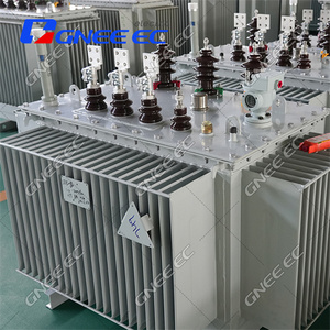 S11-M 200kw กับน้ำมัน500kw แช่หม้อแปลงไฟฟ้าสามเฟส630kw เป็น1mW แรงดันไฟฟ้าขาเข้า10KV - Product Image 2