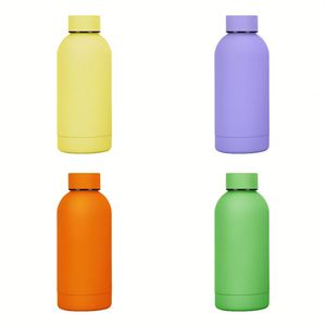 Multi-Color Optional <b>Small</b> Spout Design Non-slip Cup Bottom Stainless Steel Sports Water <b>Bottle</b> - Product Image 1