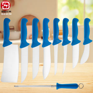 Couteau de <span class=keywords><strong>boucher</strong></span> de cuisine en acier inoxydable de qualité supérieure, nouveaux arrivages, couteau à <span class=keywords><strong>d</strong></span>ésosser droit et courbé, meilleur <span class=keywords><strong>prix</strong></span>, manche en PP - Product Image 1