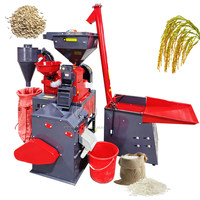 Mini fraiseuse de riz commerciale portable 700 kg/h fraiseuse de riz complète moulin à riz prix de la machine philippines