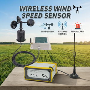 <b>Wireless</b> Wind Speed Sensor Zwave <b>Wireless</b> <b>Transmitter</b> IOT Wind Speed Wind Speed Measuring Alert Device - Product Image 1