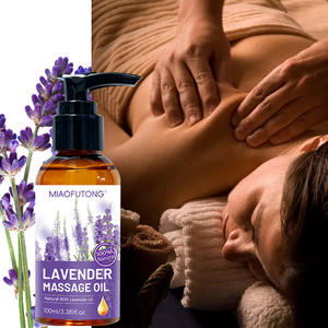 Nuevo Aceite de Masaje Corporal de Lavanda 100% Natural, Hidratante, Reafirmante y Relajante Muscular, Aceite Esencial de Lavanda - Product Image 2