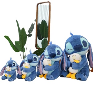 Lilo Và Stitch Ôm Vịt Đồ Chơi Sang Trọng Búp Bê Kawaii Cô Gái Giường Ngủ Sang Trọng Ném Gối Món Quà Sinh Nhật Hoàn Hảo - Product Image 1