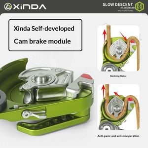 Xinda Troisième Génération <span class=keywords><strong>Série</strong></span> H H5 Descender – Équipement de Protection pour Travaux en Hauteur et Descente Rapide en Extérieur avec Anti-panique et Retardeur - Product Image 2