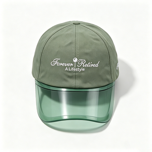 Visiera da Golf Unisex, Cappello Parasole con Protezione UV e Visiera Trasparente, Berretto da Baseball Sportivo con Logo Ricamato <span class=keywords><strong>per</strong></span> Golf ed Escursionismo - Product Image 5