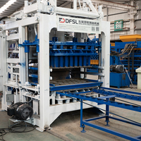 QT 10-15 Chine Vente chaude Usine de briques pleines autobloquantes en béton et en cendres volantes entièrement automatique