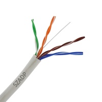 Kabel Kategori 5e 24AWG untuk Router Broadband PC dan Proyek Instalasi Terstruktur