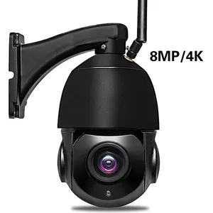 PTZ Camera HD 2 Way Voice 4K 8MP Waterproof Security IP Camera Color Night Vision Speed Dome Auto Tracking Wifi CCTV PTZ Camera