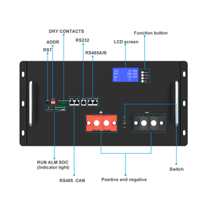 10kwh 20kwh 30kwh 40kwh 60kwh 80kwh 100kwh Lithium Iron Phosphate <b>Battery</b> 72V 36V <b>24V</b> 48V 200Ah LiFePO4 <b>Battery</b> Pack With BMS - Product Image 3