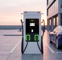 Borne de recharge intelligente DC 320 kW pour véhicules électriques, station de charge haute puissance standard CHAdeMO pour flottes de bus électriques