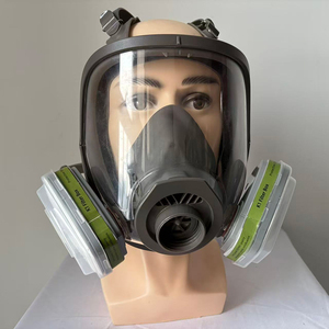 <span class=keywords><strong>Respirator</strong></span> Full <span class=keywords><strong>Face</strong></span> CF6800A Langsung dari Pabrik, Bersertifikasi CE untuk Perlindungan Amonia dalam Penggunaan Pertanian dan Industri - Product Image 1