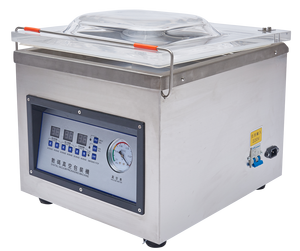 เครื่องบรรจุภัณฑ์สูญญากาศแบบห้องเดียว รุ่น DZ-320 300 สำหรับเนื้อสเต็ก เนื้อวัว เนื้อไก่ เนื้อหมู เนื้อปลา เสื้อผ้า และฮาร์ดแวร์ ทำจากสแตนเลส - Product Image 4