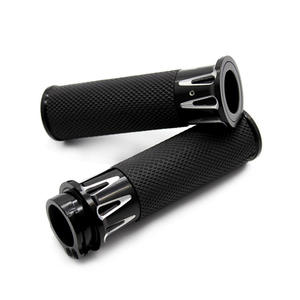 Accesorios para Motocicleta Soft Touch de 25 mm para Harley, Puños de Aluminio CNC de 1 Pulgada Antideslizantes para Motocicleta - Product Image 4