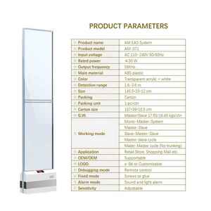 Strong Performance Secure Barcode <b>Security</b> System Integrated with EAS AM Antitheft Systems for Retail Stores Library - Product Image 6