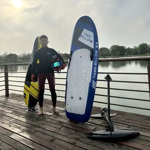 Carbon Fiber Electric Powered Efoil Hydrofoil Surfboard With Max Speed 45KM/h