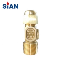 SiAN haute qualité C2H2 vanne de bouteille de gaz fabricant Type d'aiguille QF-36B vanne de réservoir de gaz acétylène