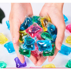 All-in-One yumuşak temizlik çamaşır sıvı granül kapsül tek kullanımlık yıkama boncuk koku konsantre boncuk bej bırakın - Product Image 1