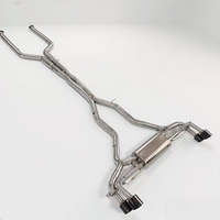Système d'échappement Catback à commande de soupape de haute qualité pour BMW XM 4.4T S68 2023-2025 – Silencieux de performance personnalisé pour un son de course amélioré