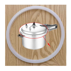 Joint d'étanchéité en silicone de qualité alimentaire pour autocuiseur, vente en gros du fabricant, anneau d'étanchéité portable en caoutchouc pour autocuiseur - Product Image 1