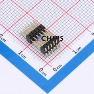 P3D12N-381055-B12P Pin Header SMD,P=1.27mm Connector ( Pin Structure: 2x6P )( Pitch: 1.27mm )( Row Spacing: 1.27mm ) - Product Image 2
