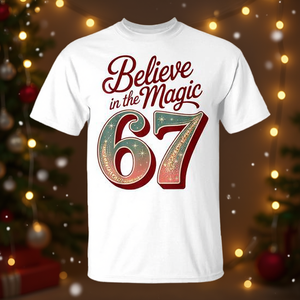 T-shirt rétro 67 Magic Christmas Believe In The Magic - Product Image 3