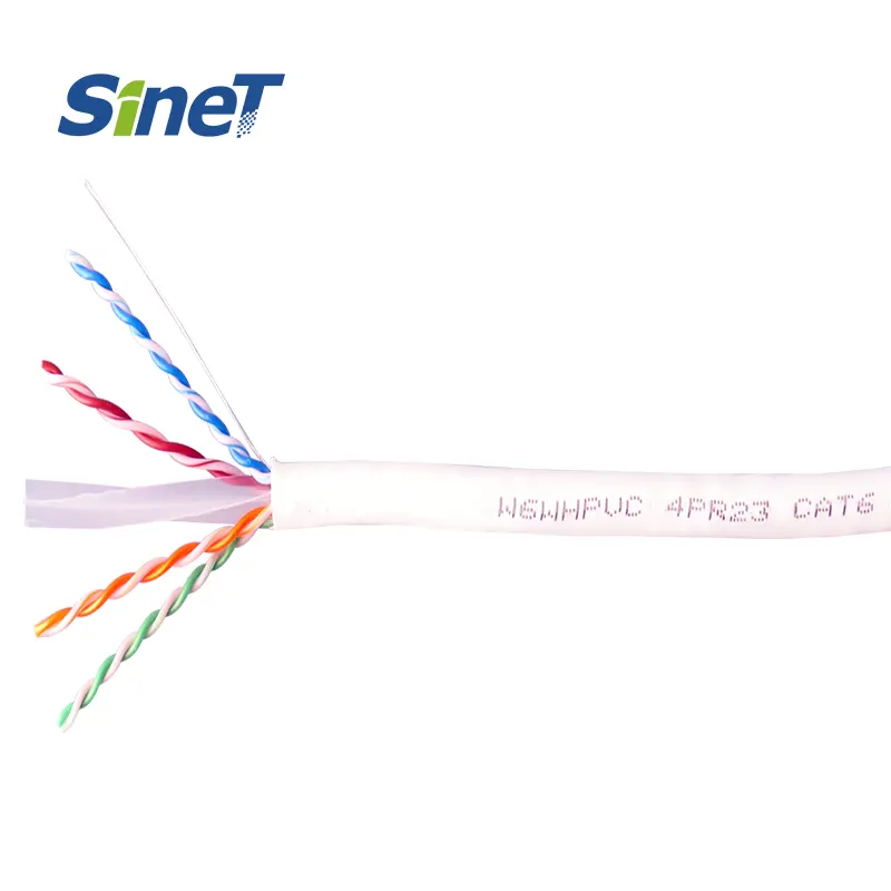 Werkspreis OEM CMR CMP Plenum Kupfer CCA Lan-Kabel Cat6 1000FT UTP Cat 6 Ethernet 550 MHz ETL 23AWG Solid Cat6 UTP 305M