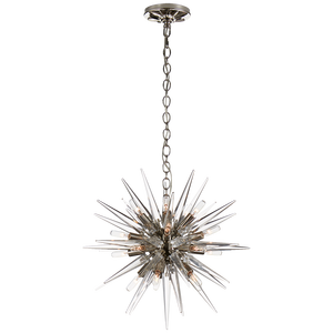 Éclairage de luxe postmoderne Lustre en laiton boule d'étincelle acrylique moderne <span class=keywords><strong>Forme</strong></span> de <span class=keywords><strong>soleil</strong></span> créative Salon <span class=keywords><strong>Plafonnier</strong></span> rond - Product Image 6