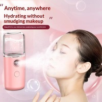 Appareil hydratant, vaporisateur facial à nano-brume, appareil de beauté à brume froide, humidificateur, appareil portable rechargeable pour usage domestique, mini-vaporisateur facial