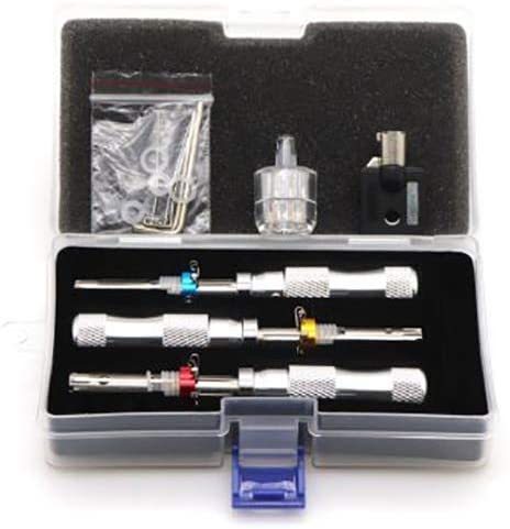 Lot de 3 médiators tubulaires réglables en acier | FindTheDeal Lot de 3 médiators tubulaires réglables en acier | FindTheDeal