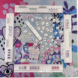 In-stock New Modern American Mahjong <strong>Lucky</strong> <strong>Charm</strong> <strong>Cereal</strong> Acrylic Tiles for 4 Players Entertainment - Product Image 3