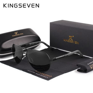 KINGSEVEN-gafas de sol de aluminio para hombre y mujer, lentes de diseño de marca, para conducir, 2022, 725 - Product Image 2