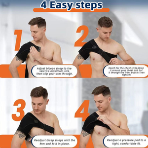 Breathable Elastic Windproof Skin-friendly Adjustable <strong>Straps</strong> Compression Sports protection <strong>Shoulder</strong> Brace - Product Image 6