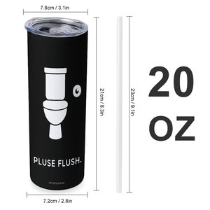 Vaso de Acero Inoxidable de 20 oz, Aislado al Vacío, Personalizado con Impresión por Sublimación - Product Image 1