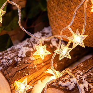 <strong>Star</strong> String <strong>Lights</strong>, 9.8ft 20 LED Twinkle <strong>Little</strong> <strong>Star</strong> <strong>Light</strong>, Indoor and Outdoor Decoration Warm White - Product Image 6