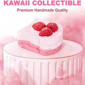 JITENG Meilleure Vente Modèle de gâteau <span class=keywords><strong>mousse</strong></span> réaliste à rebond rapide, jouet anti-stress souple en forme de gâteau aux fruits - Product Image 5