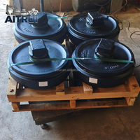AITRUI Komatsu PC400 Front Idler Heavy Duty Idler Wheel Excavator Undercarriage Parts for PC400-7 PC450-8 Guide Roller Group
