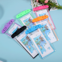 Étui de téléphone étanche en TPU transparent pour la natation, compatible avec iPhone, Huawei, Xiaomi, tous modèles, pochette étanche flottante