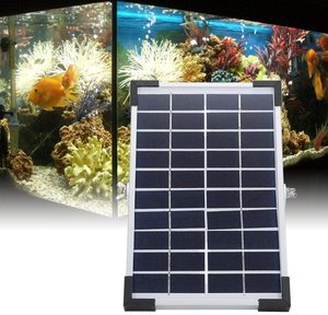 Bomba de Ar Solar para Aquário Mini Lago de Pesca Bomba de Ar Submersível Operada por Bateria para Lago de Peixes Tanque de Peixes - Product Image 6